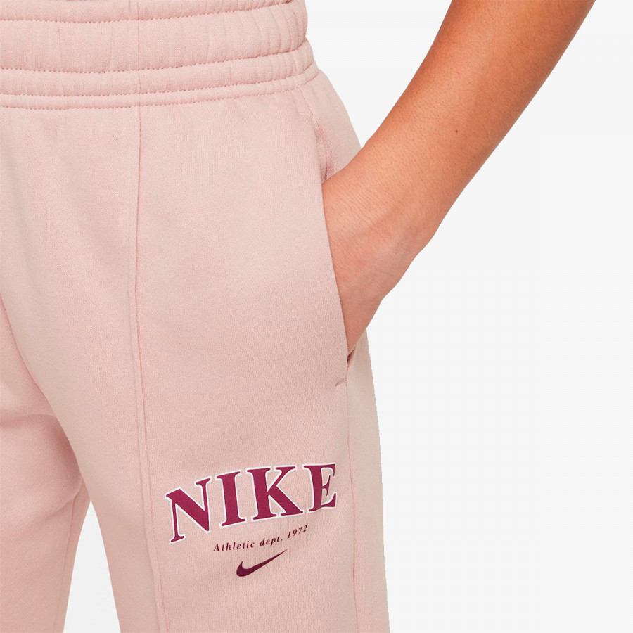 NIKE SPODNJI DELI TRENIRKE G NSW TREND FLC CF PANT PRNT 