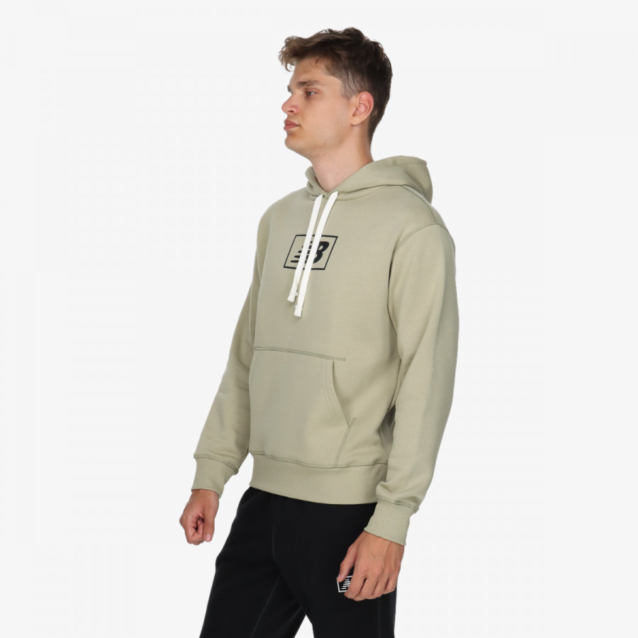 NEW BALANCE KAPUCAR Essentials Brushed Back Hoodie 